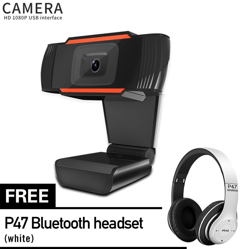 1080P network USB camera manual focus computer camera builtin