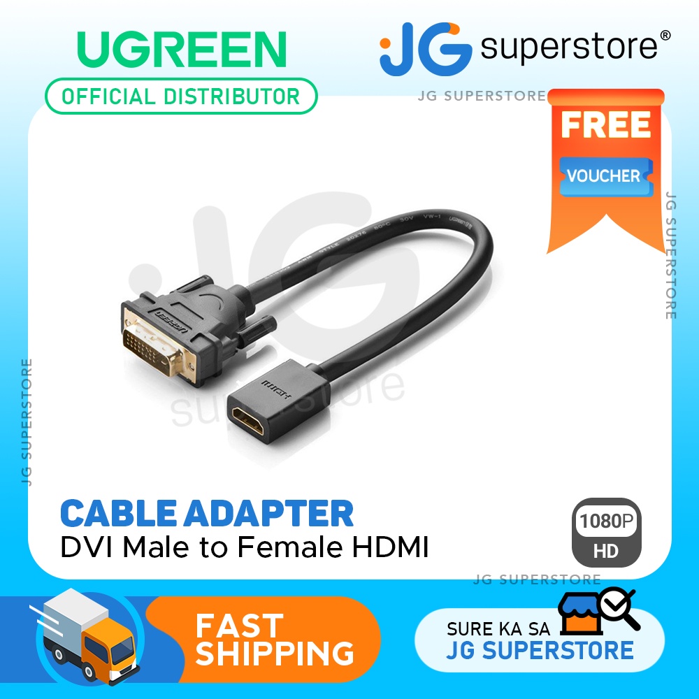 UGREEN Male HDMI Cable / Female HDMI - 1M