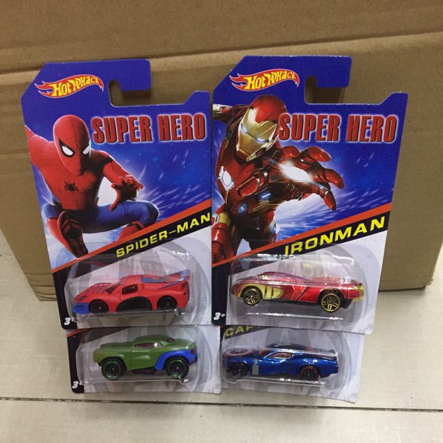 Hot wheels super shop heros