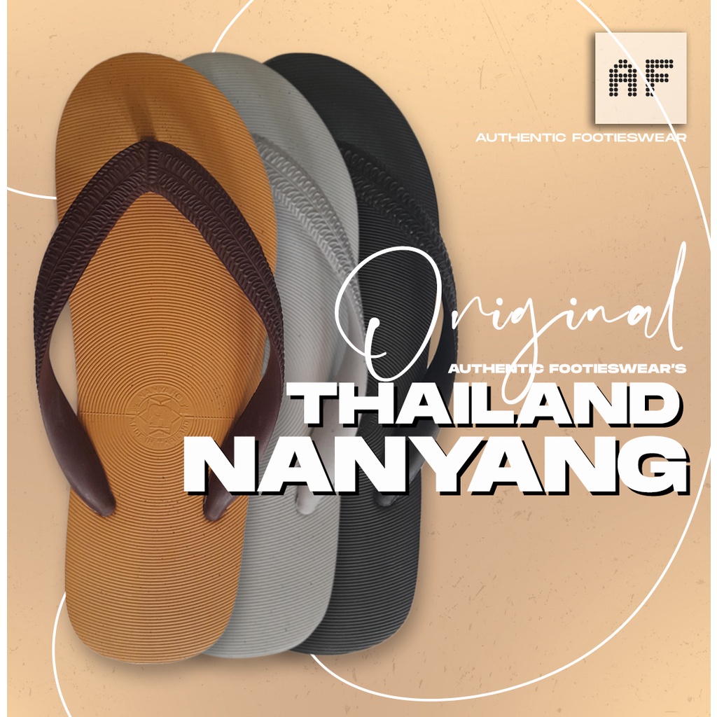 NANYANG Slippers Pure Rubber Made in Thailand for Men and Women Shopee Philippines