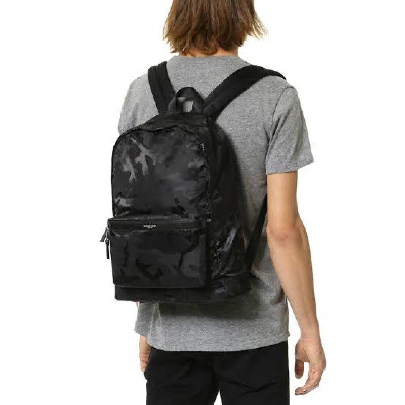 Michael kors mens camo on sale backpack