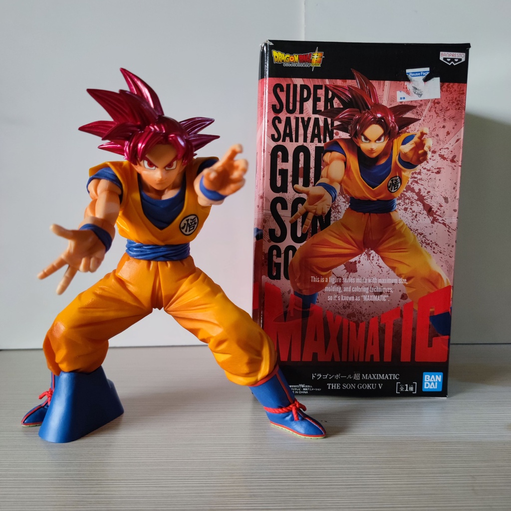 FIGURE DRAGON BALL Z - GOKU SUPER SAYAJIN - MAXIMATIC - BANPRESTO