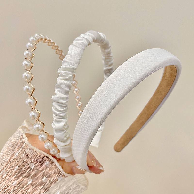 3/pcs Korean headband pressed face wash hair band women fashion