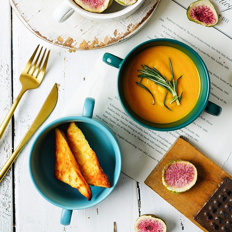 Nordic Soup Bowl with ears (Abigail) Shopee Philippines