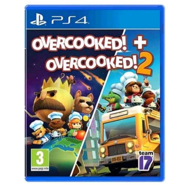 Overcooked + Overcooked 2 PS4 Games Used Preloved 2nd Hand | Shopee ...