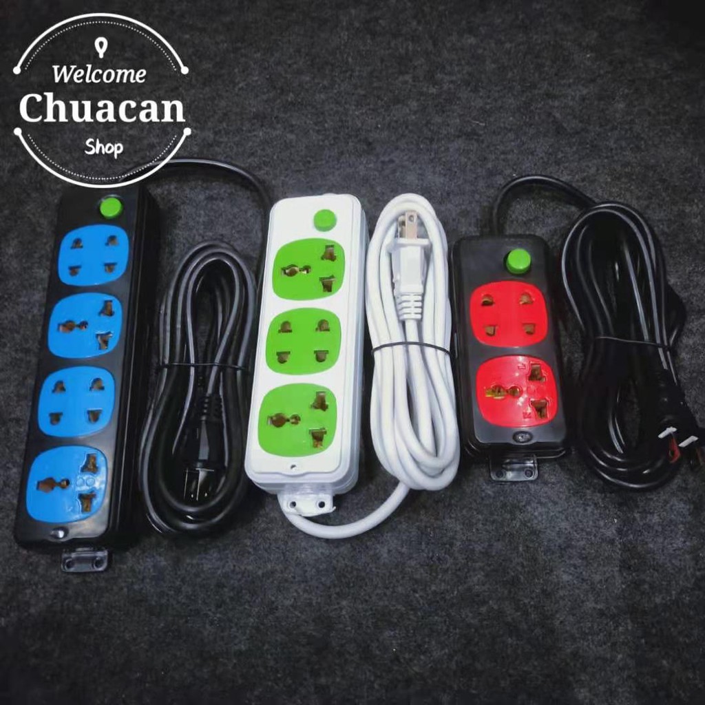 Socket Outlets and Extension Cords Charging 4m Cable Power switch