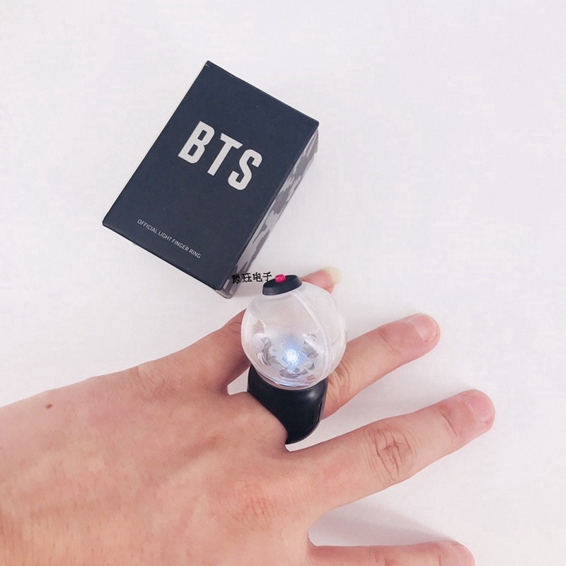 Kpop BTS Finger Ring Army Bomb Concert LED Light Stick BTS Concert Lamp Shopee Philippines