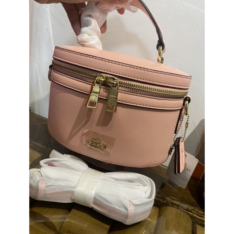 coach vanity bag selena trail with some minimal flaws Shopee