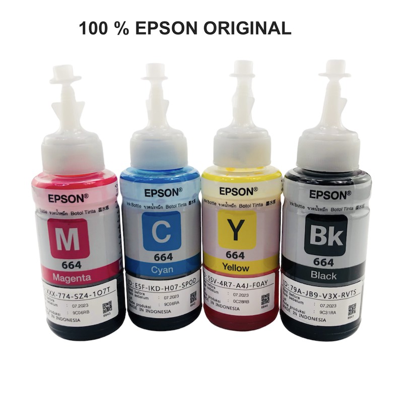 Epson Original ink 70ml Bottle for EPSON L120 / L200 /L210/L220/L300 ...