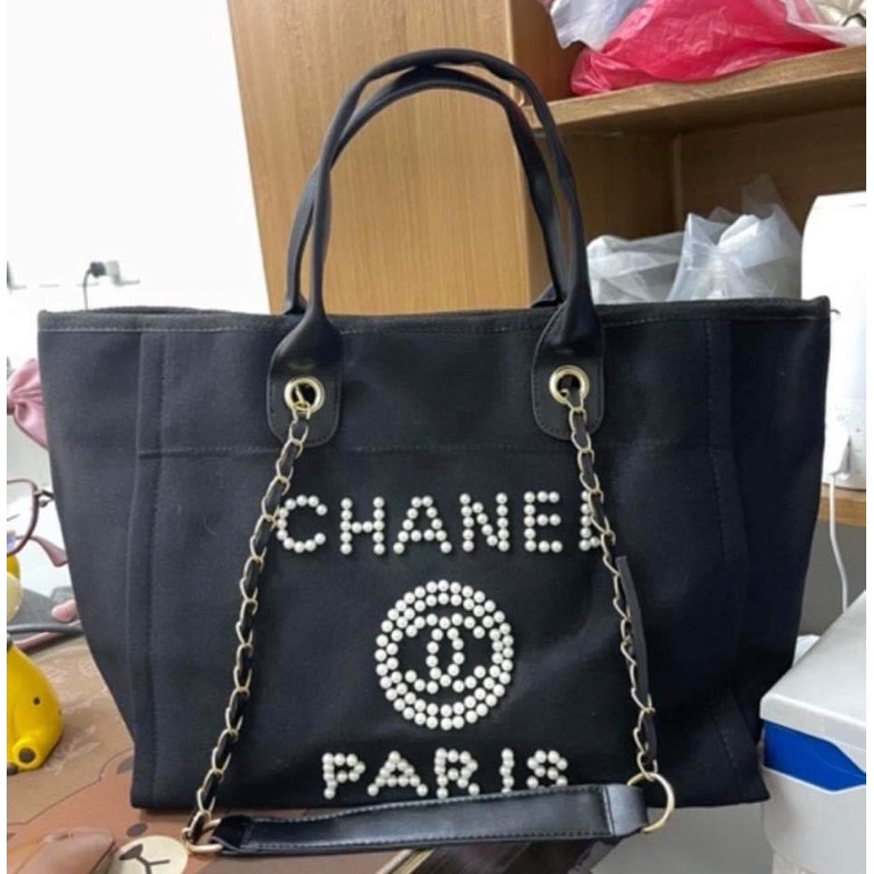 Chanel tote bag premium quality large size | Shopee Philippines