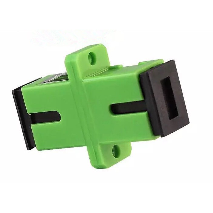 10 Pcs Flange Coupler SC-APC Adapter Connector Ftth Fiber Optic Cable ...