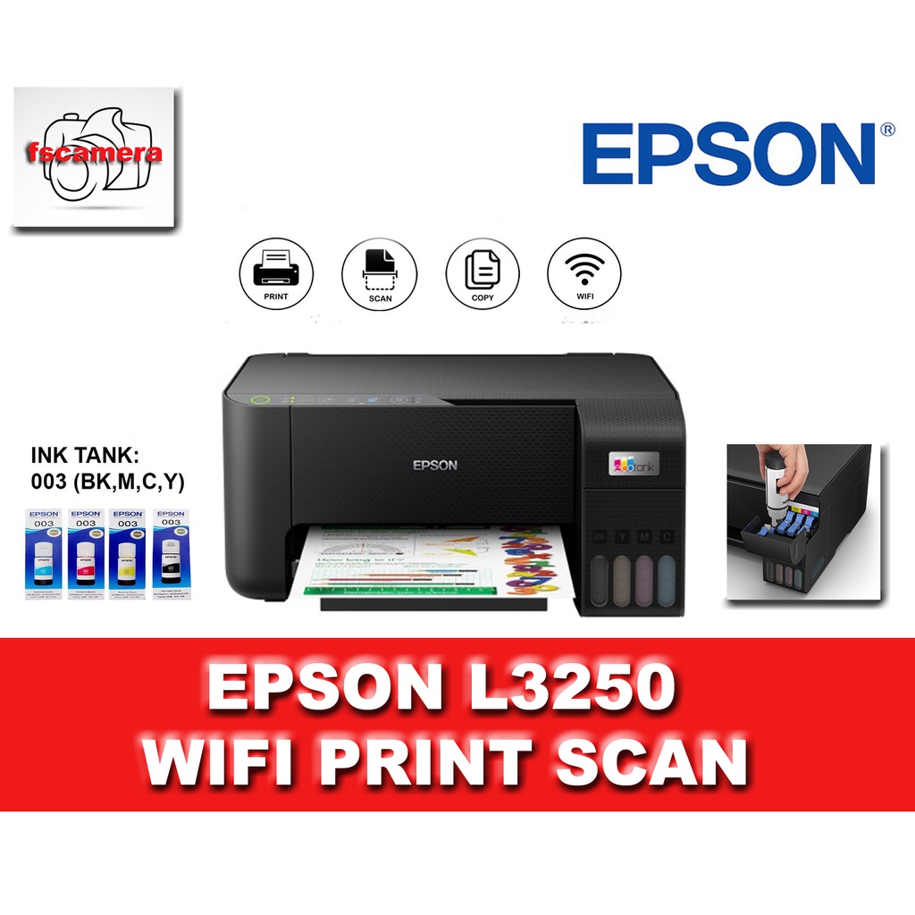 EPSON L3250 ALL IN ONE PRINTER FREE KEYBOARD & MOUSE Shopee Philippines