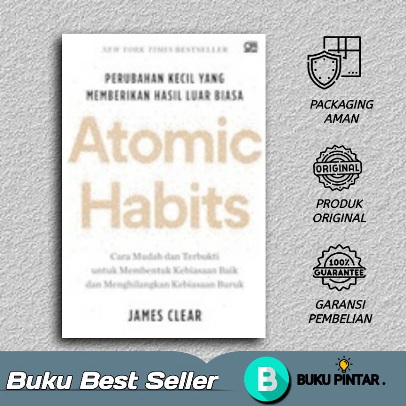 Atomic Habits Book - James Clear | Shopee Philippines