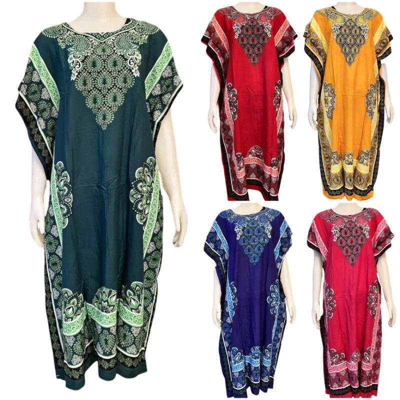 Batik Daster Kaftan Dress Indonesia Aesthetic Dress Pambahay XL ...