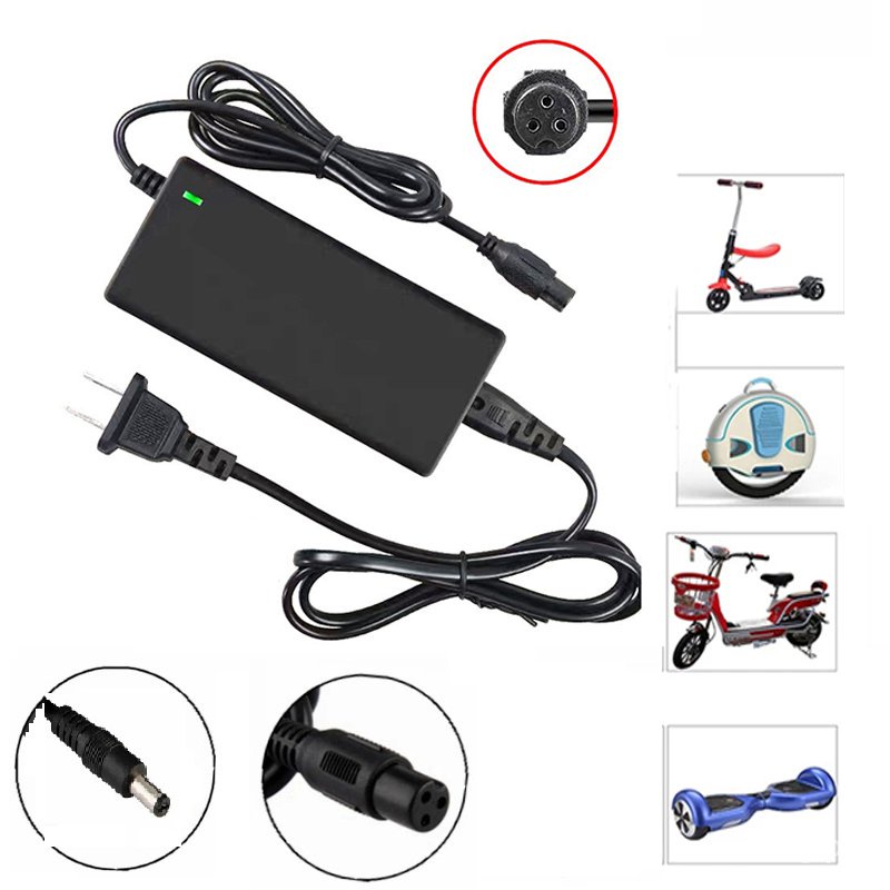 Electric Bike 36v 2a Liion Lithium Battery Charger For Self Balancing
