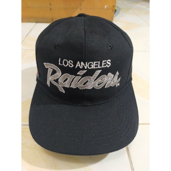 NFL Los Angeles Raiders Vintage Snapback (Green Under Brim) (SOLD OUT)