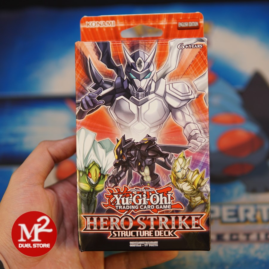 Yugioh Hero Strike Structure deck box - Rising Hero - Real cards produced  by Konami | Shopee Philippines