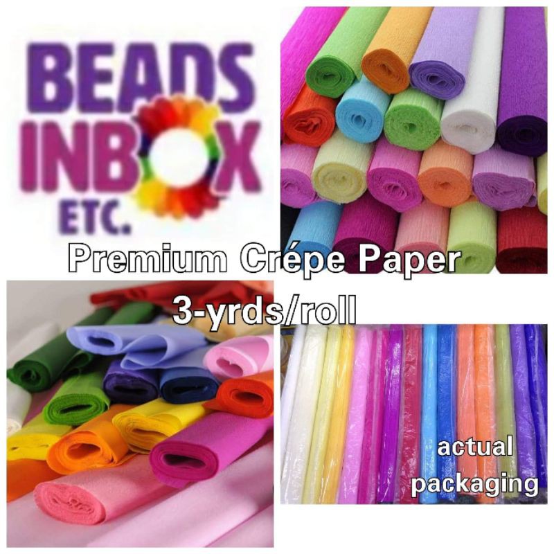 Crepe Paper Rolls * Premium Quality * | Shopee Philippines