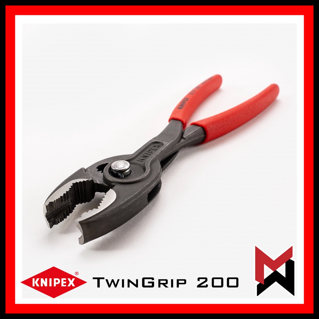Knipex Twin Grip 200mm / 8" 82 01 200 / TwinGrip Shopee Philippines