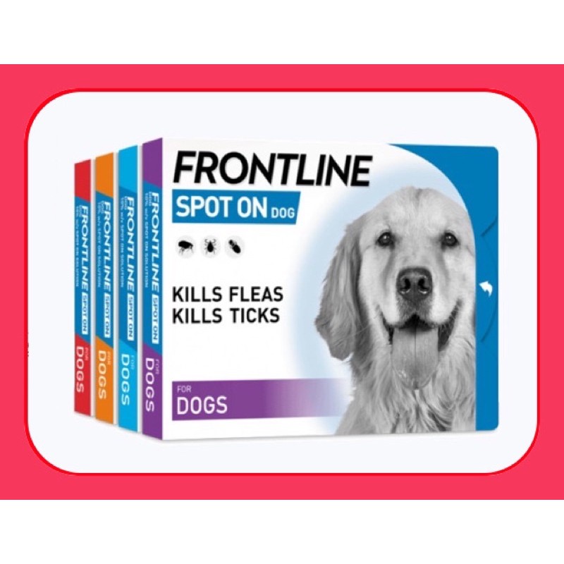 Anti Fleas & Ticks FRONTLINE PLUS SPOT ON FOR DOGS ( ANTI TICK N FLEA