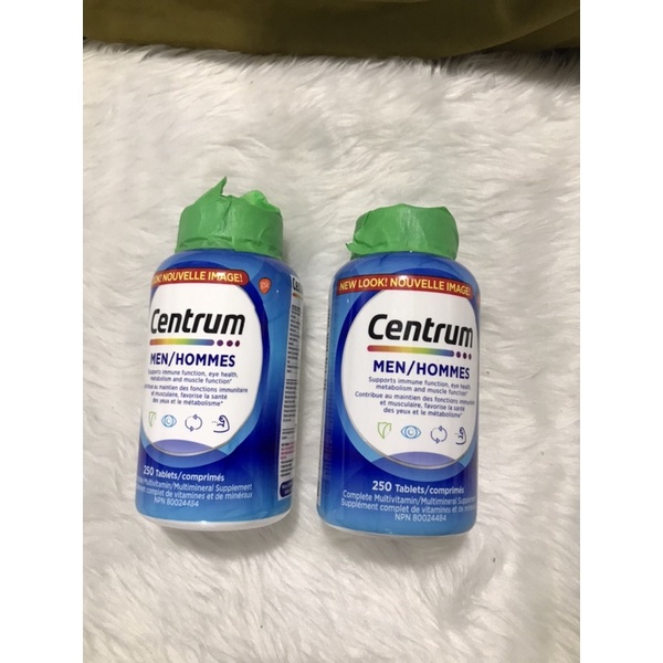 Centrum Complete Multivitamin and Mineral Supplement for Men, 250