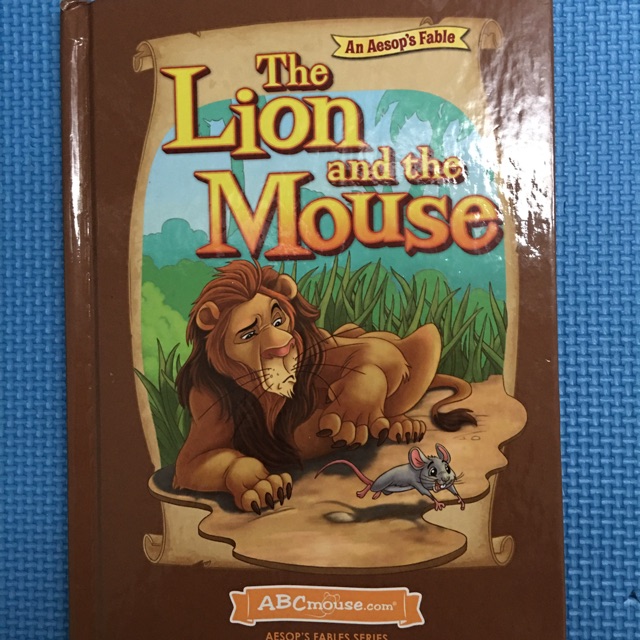 lion　the　and　The　Shopee　book　fable　mouse　childrens　aesop's　Philippines
