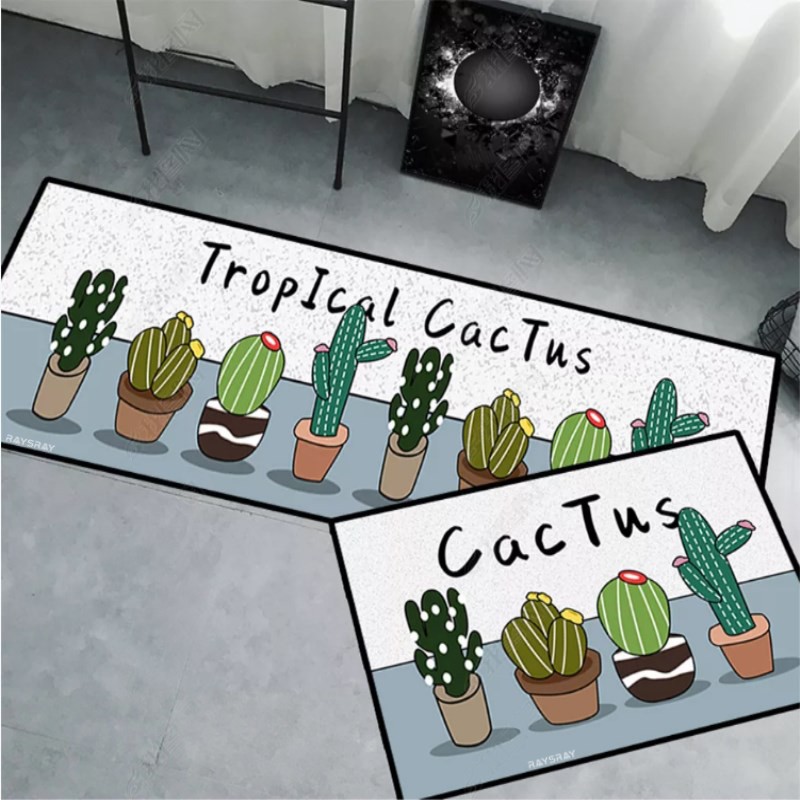 RAYSRAY 40 * 60/120cm cartoon kitchen floor mat, door bathroom floor ...