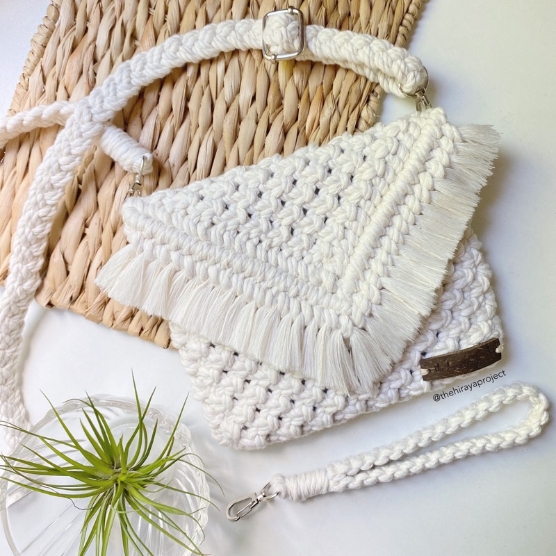 Macrame purse online