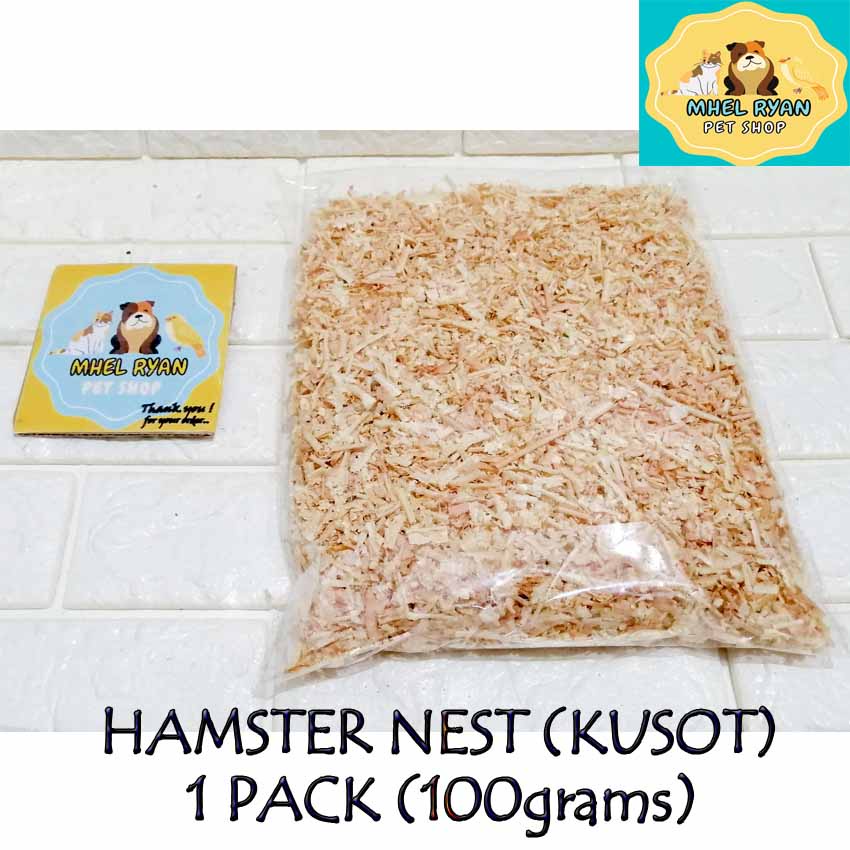 Litter & Toilet MHEL RYAN HAMSTER NEST (KUSOT) 100 GRAMS