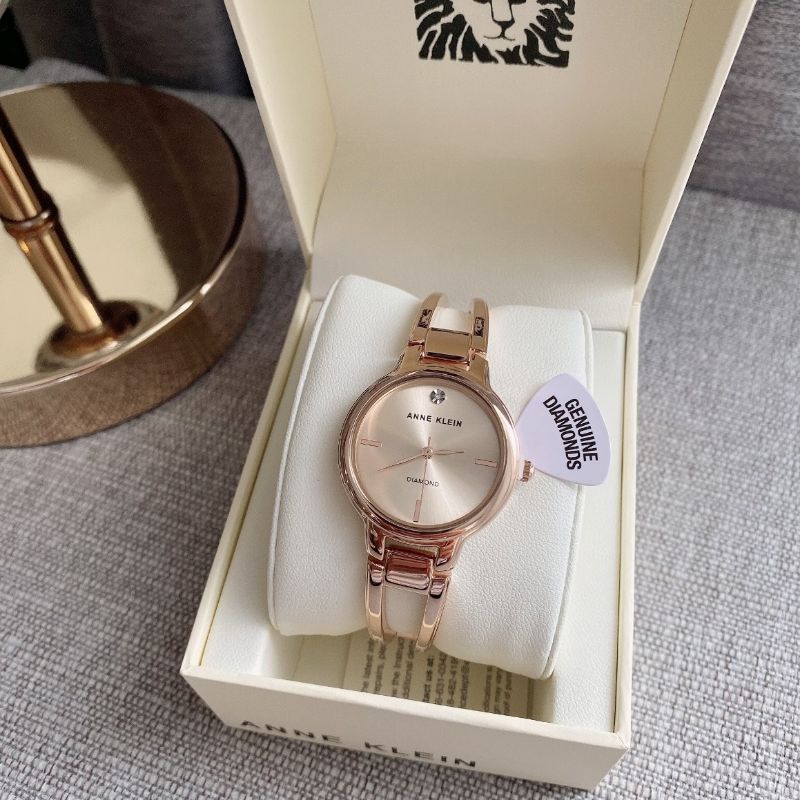 Anne klein diamond accent watch hot sale