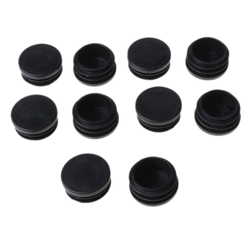 100PCS Circle Chair Plastic Pad Plug Furniture Leg Protectors Plugs Table Legs