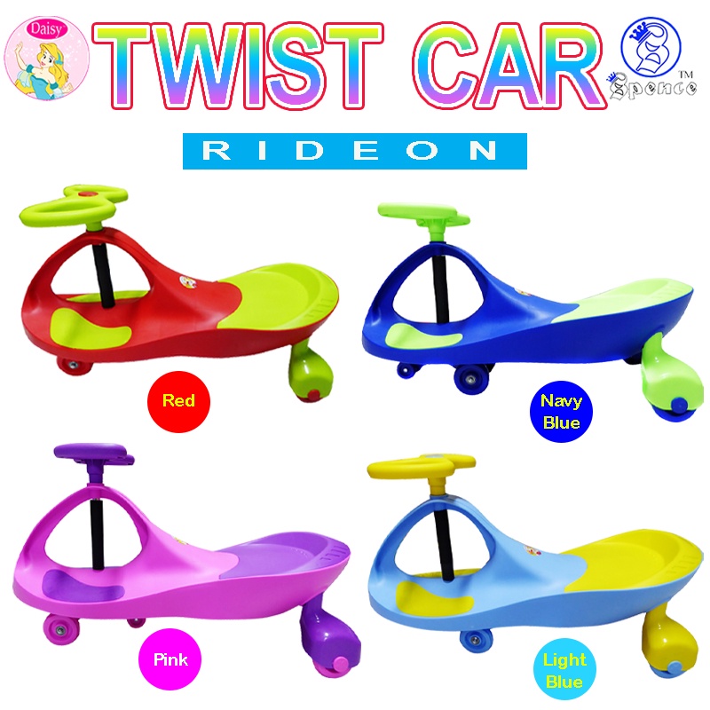 Spence Twist Car Ride On Toys for Boys and Girls(Can fit Mom or Dad ...