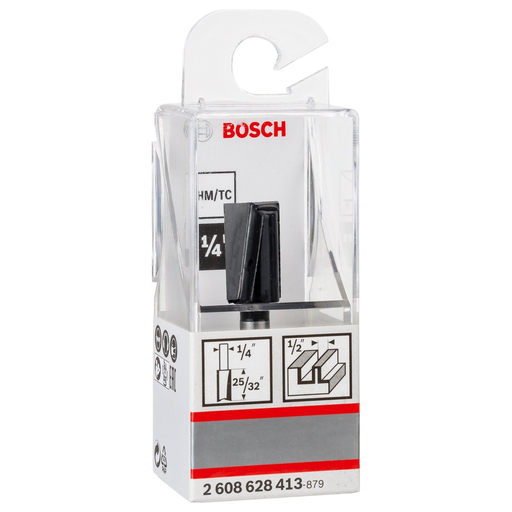 Product image Bosch 2608628413 Straight Router Bit 1/4" x 1/2"