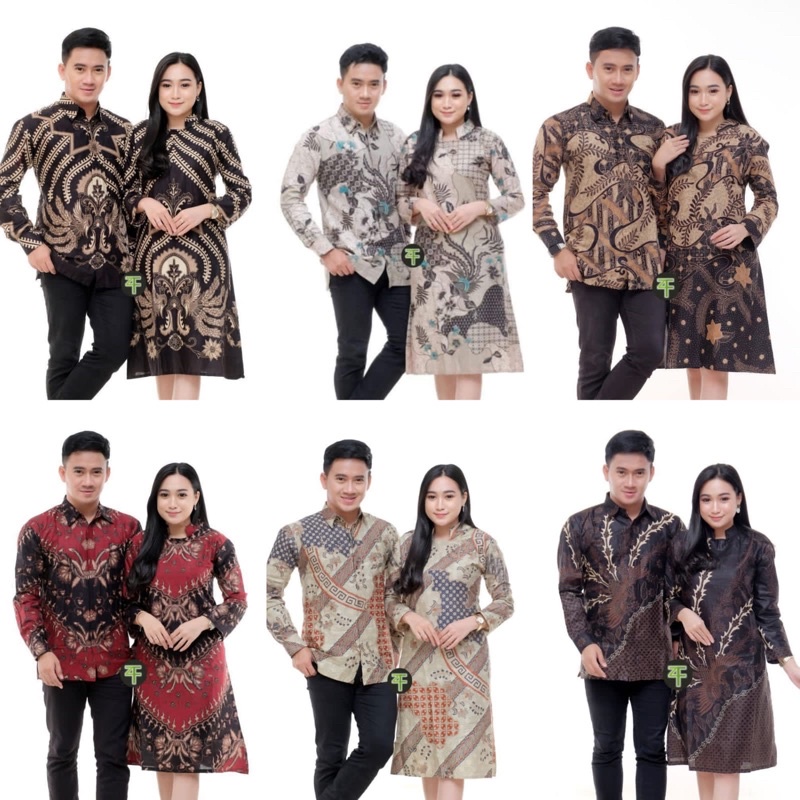 Couple batik/Uniform batik/Office batik/Family batik/batik | Shopee ...