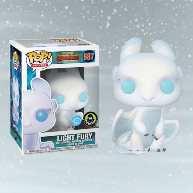 Light fury deals glitter funko