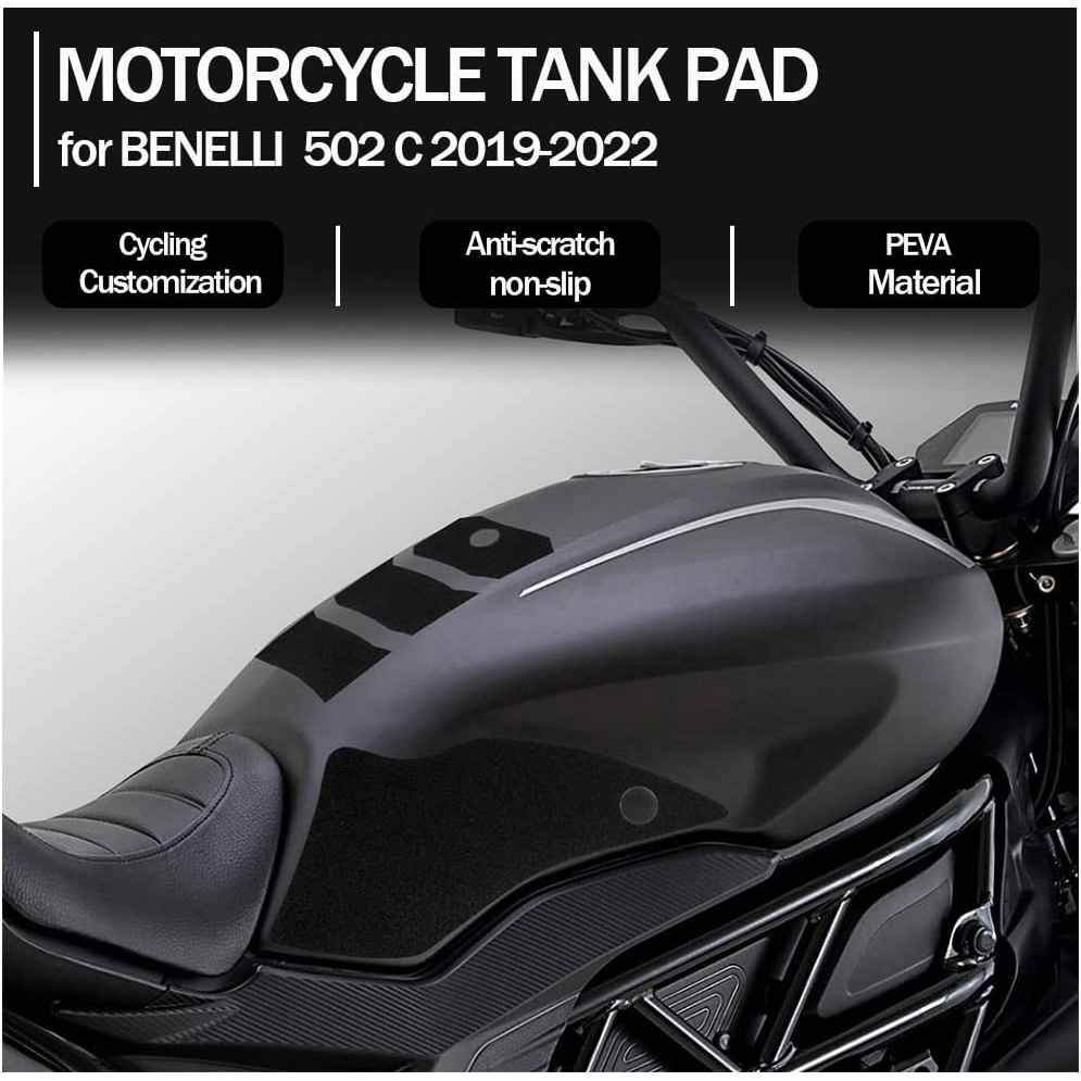 *Economy* Motorcycle Anti Slip Gas Tank Pad Traction Pads Stickers ...