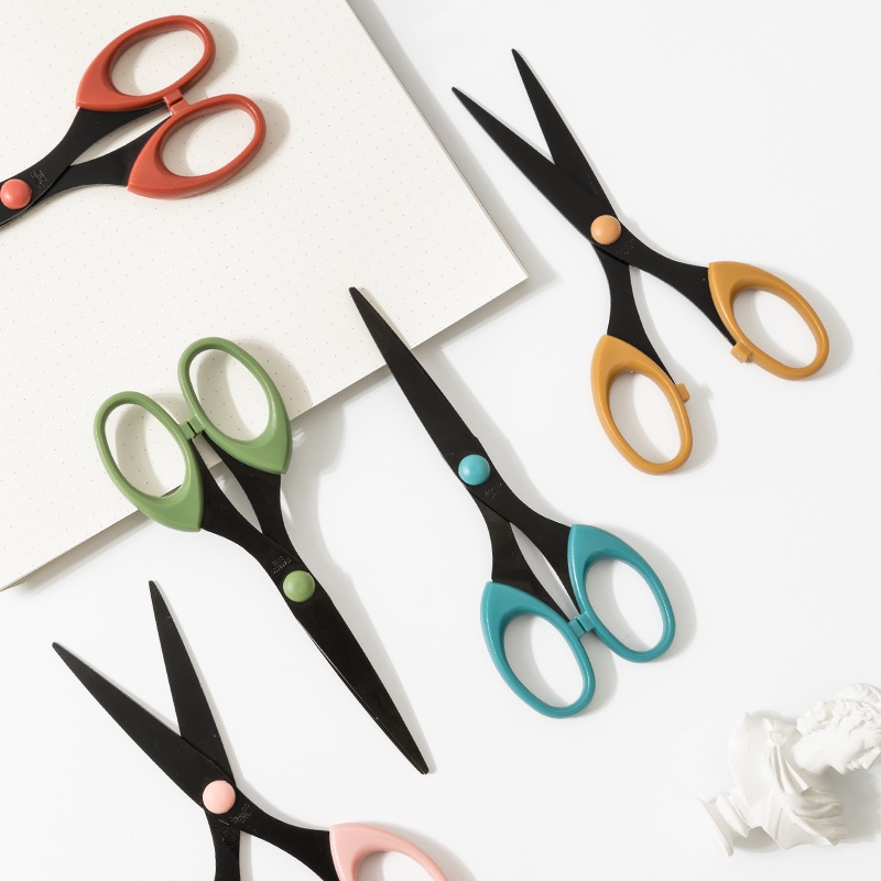PenLab Morandi Color Scissor Stainless Steel Cutter for Fine Art Diary ...
