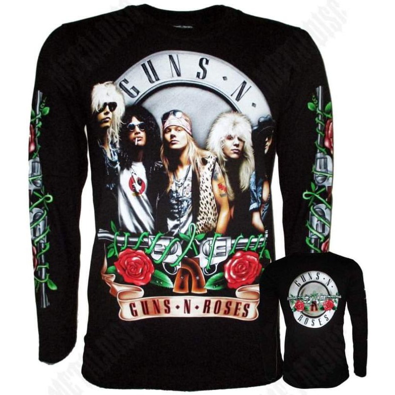 GUNS n ROSES Longsleeve MAXX Rock bandshirt size M L Shopee Philippines