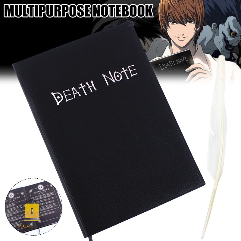 SE Anime Theme Death Note Notebook Cosplay Manga Anime Peripheral With ...
