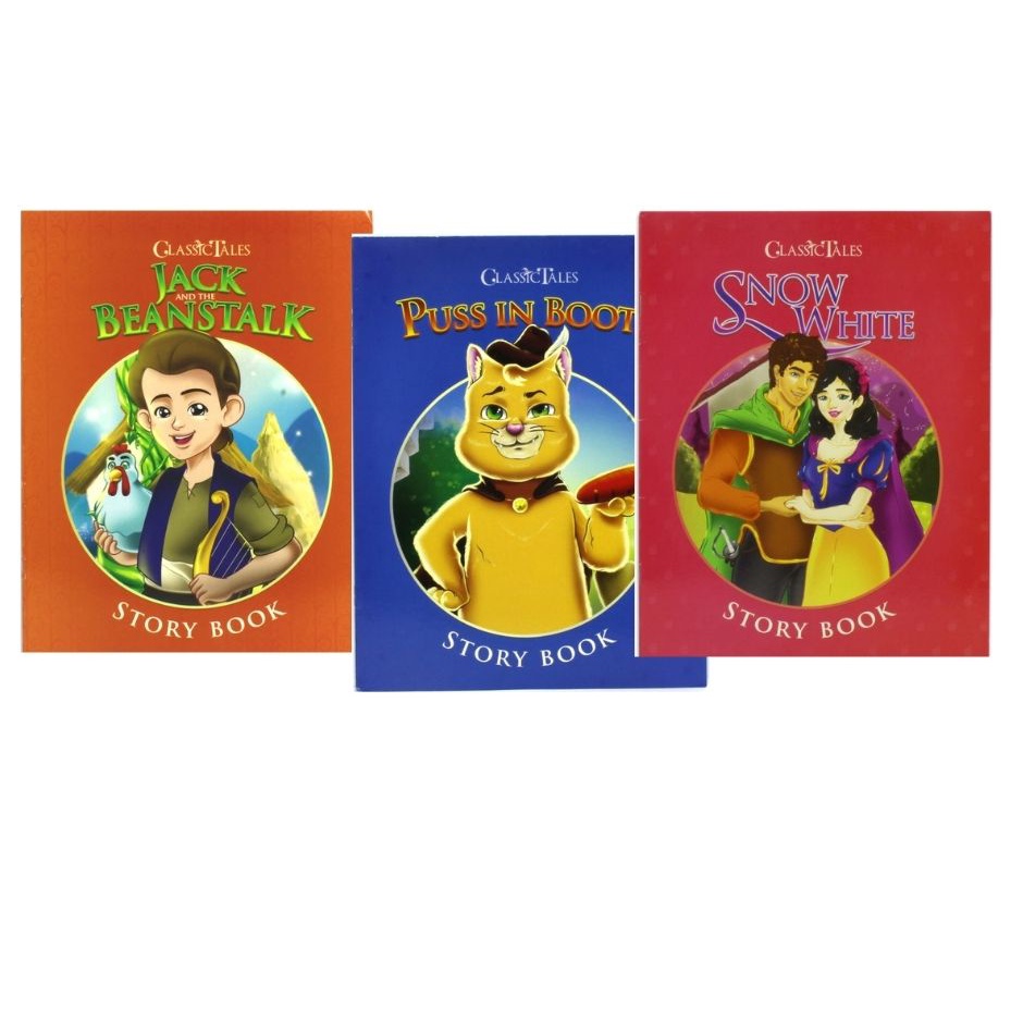 Classic Tales Story Book for Children Set H Jack & the Beanstalk