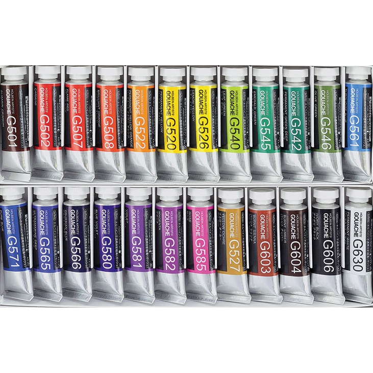 [Japan] Holbein Gouache 15ML Tubes BATCH2 Shopee Philippines
