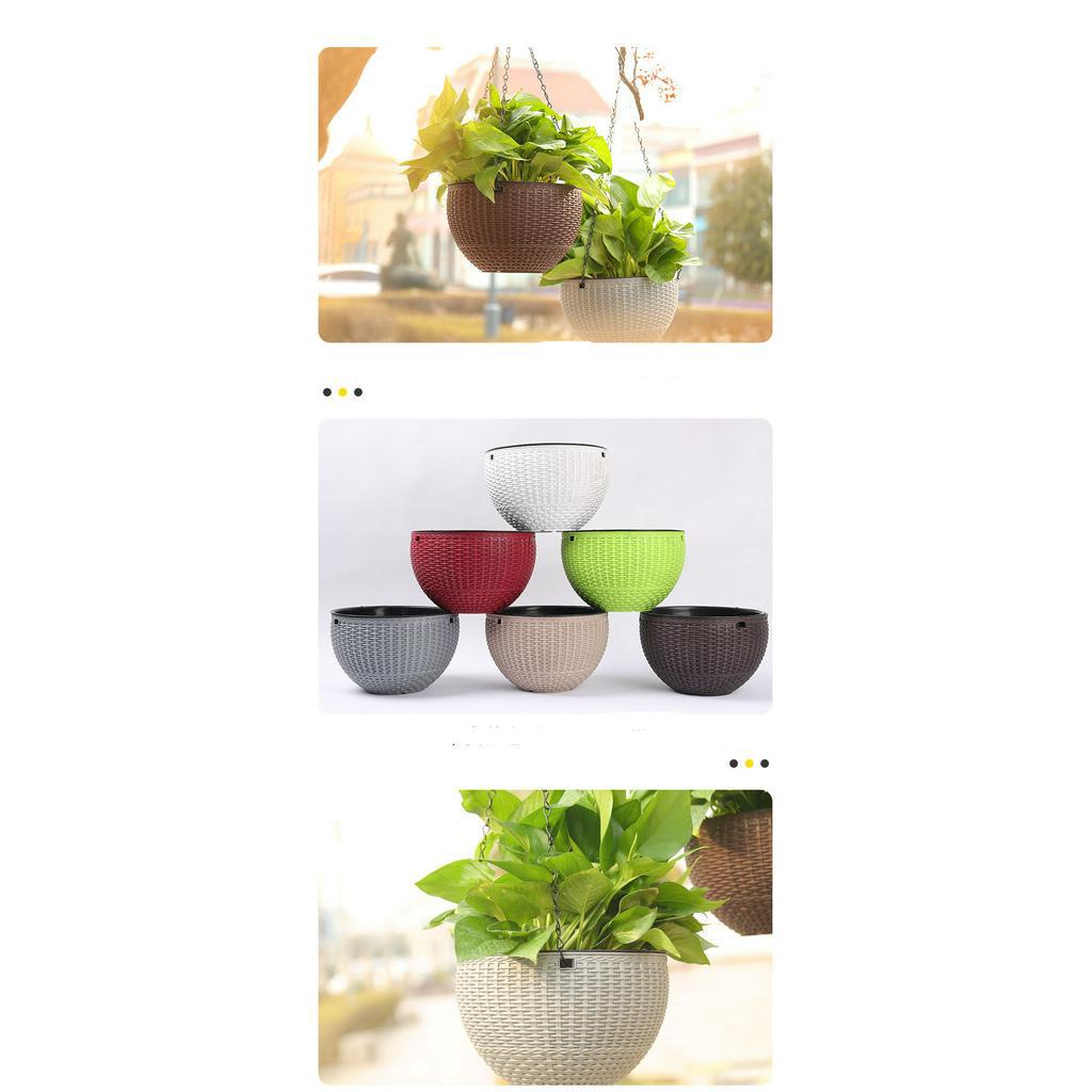 Rattan Hanging Flower pot | Shopee Philippines