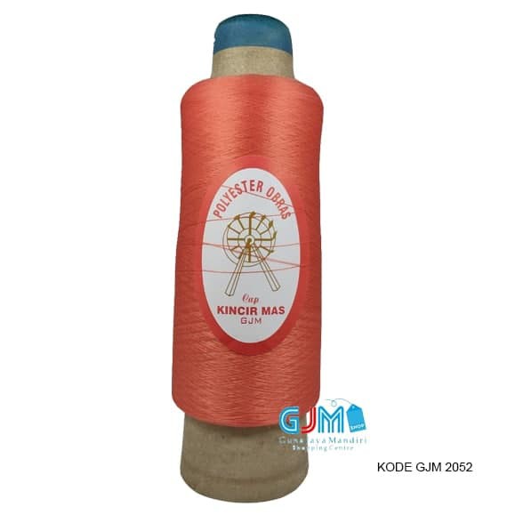 GJM Gold Windmill Brand Polyester Overlock Thread Code GJM2052 | Shopee ...