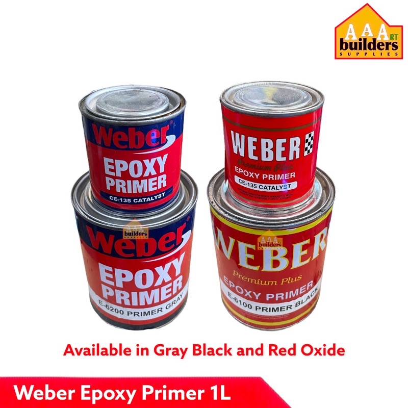 er Epoxy Primer Gray Black and Redoxide Sold per liter Shopee
