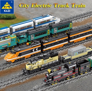 City Rail Flexible Tracks for LEGO Kit Train Building Blocks Sets