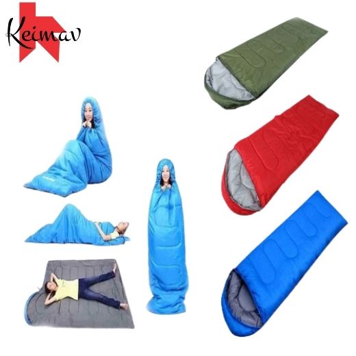 Folding a sleeping outlet bag