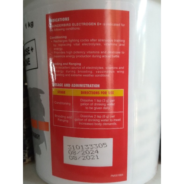 Electrogen D+ Soluble Powder ( 1kg ) | Shopee Philippines