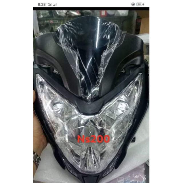 ROUSER NS 200 HEADLIGHT ASSEMBLY BRAND NEW GOOD QUALITY Shopee