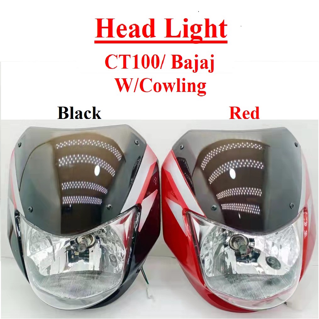 Ct 100 headlight discount cover