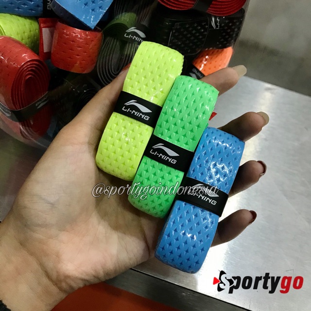 Badminton Racket Grip Original GP 18lining (Li Ning) GP18 Rubber Grib ...